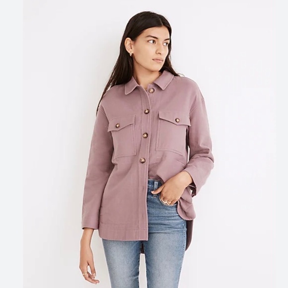 Madewell Jackets & Blazers - NWT Madewell Waffleback Branner Shirt Jacket